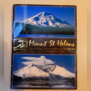 1991 Mount St Helens National Volcanic Monument 12 Prints 5.75"x4" Postcards